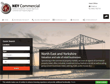 Tablet Screenshot of neycommercial.co.uk